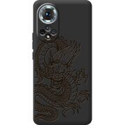 Чорний чохол BoxFace Honor 50 Chinese Dragon