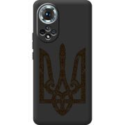 Чорний чохол BoxFace Honor 50 Ukrainian Trident