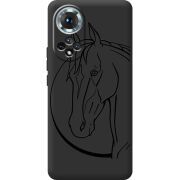 Чорний чохол BoxFace Honor 50 Horse