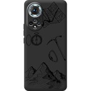 Чорний чохол BoxFace Honor 50 Mountains