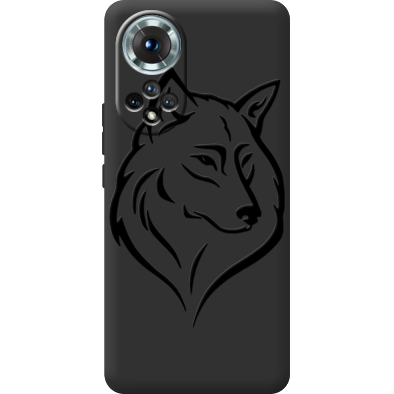 Чорний чохол BoxFace Honor 50 Wolf