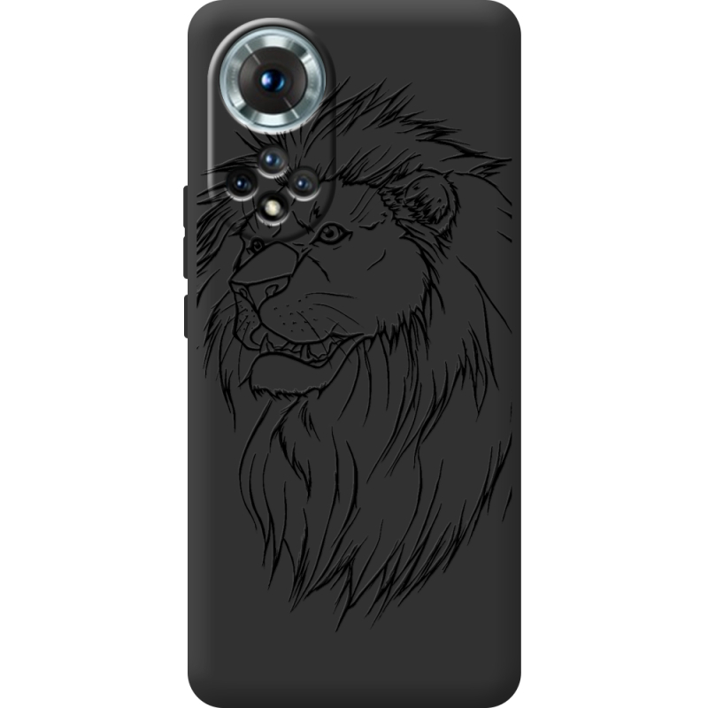 Чорний чохол BoxFace Honor 50 Lion
