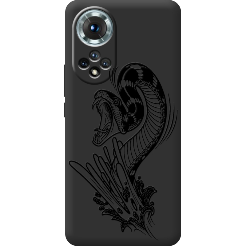 Чорний чохол BoxFace Honor 50 Snake
