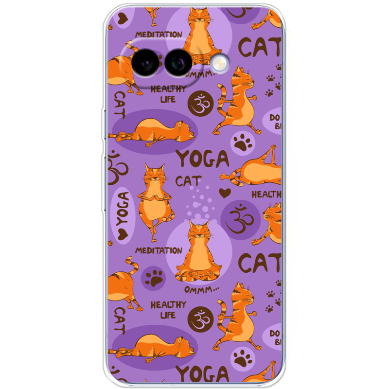 Чохол BoxFace Google Pixel 9A Yoga Cat