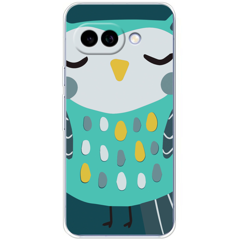 Чохол BoxFace Google Pixel 9A Green Owl