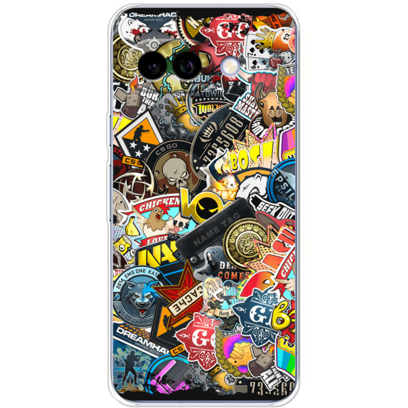 Чохол BoxFace Google Pixel 9A CS:Go Stickerbombing