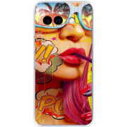 Чохол BoxFace Google Pixel 9A Yellow Girl Pop Art