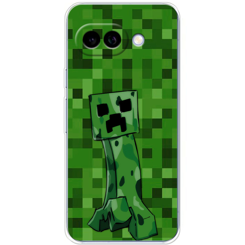 Чохол BoxFace Google Pixel 9A Minecraft Creeper