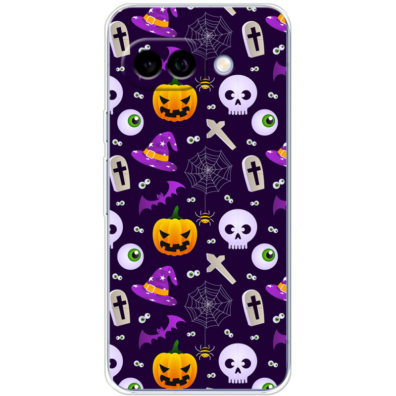 Чохол BoxFace Google Pixel 9A Halloween Purple Mood