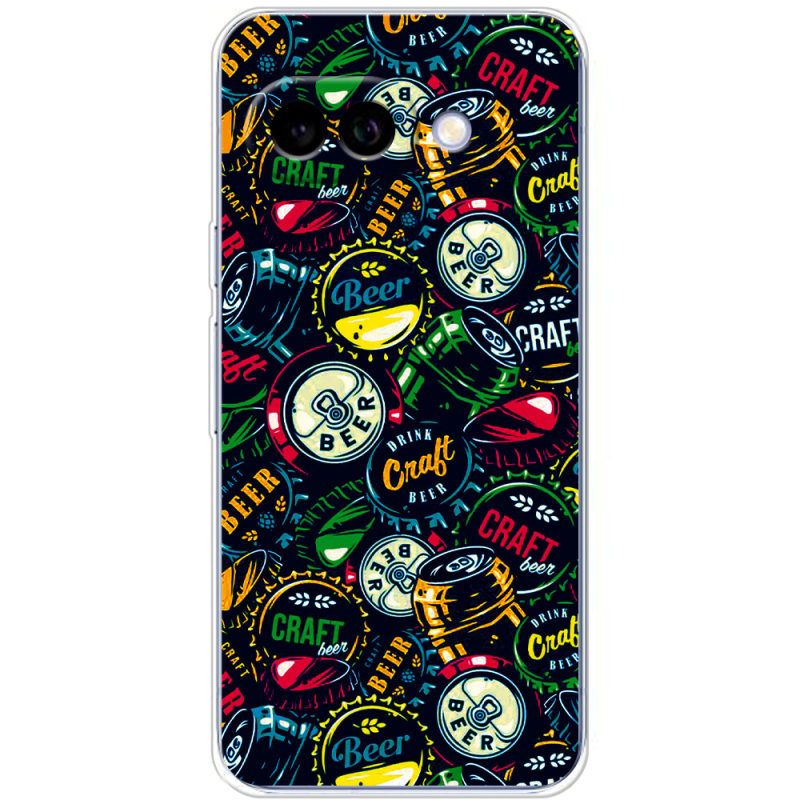 Чохол BoxFace Google Pixel 9A Bottle Caps