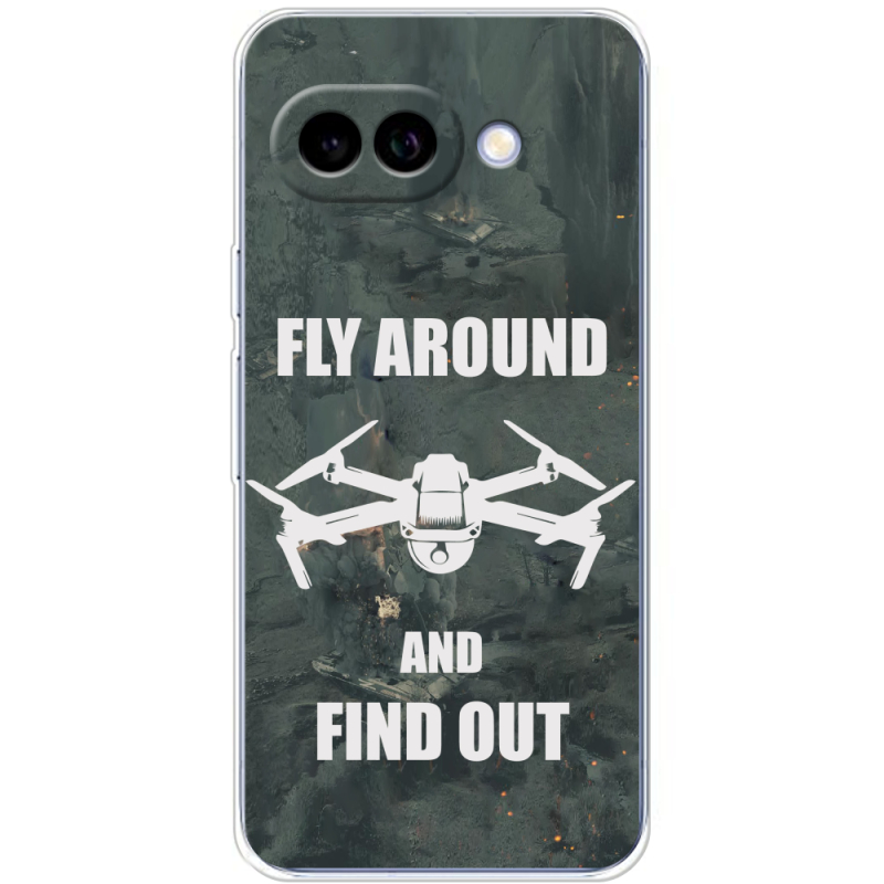 Чохол BoxFace Google Pixel 9A Дрон Fly Around