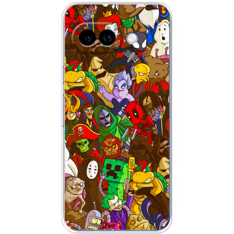 Чохол BoxFace Google Pixel 9A Злодеи