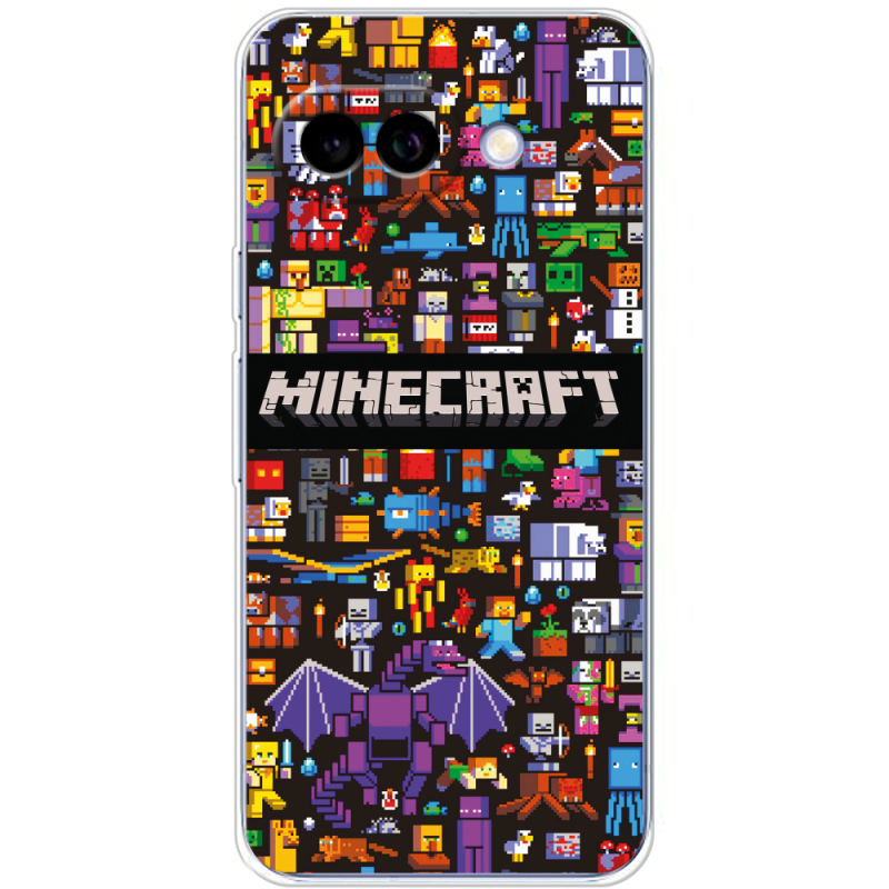 Чохол BoxFace Google Pixel 9A Minecraft Mobbery
