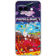 Чохол BoxFace Google Pixel 9A Minecraft World Beyond