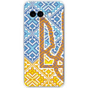 Чохол BoxFace Google Pixel 9A Тризуб Вишивка