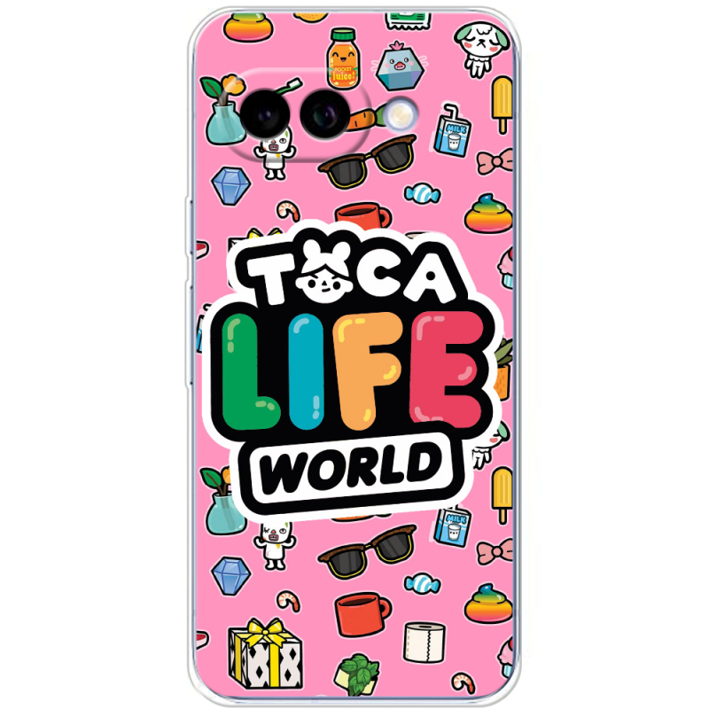 Чохол BoxFace Google Pixel 9A Toca Boca Life World