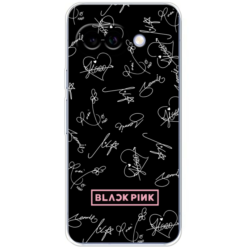 Чохол BoxFace Google Pixel 9A Blackpink автограф