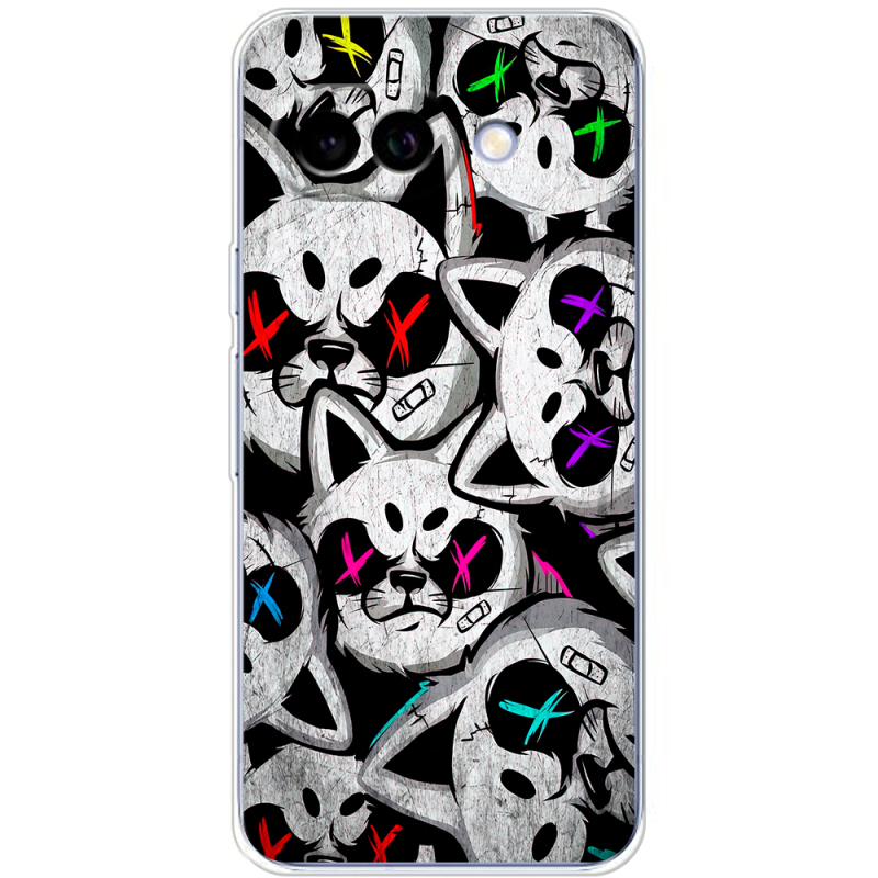 Чохол BoxFace Google Pixel 9A Monster meow