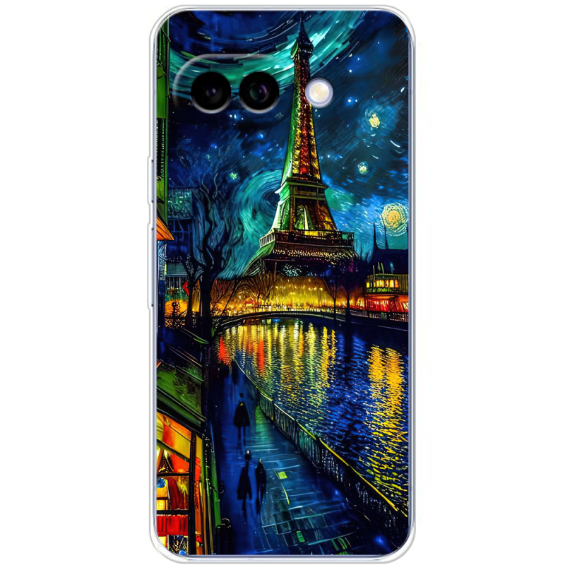 Чохол BoxFace Google Pixel 9A Сяйво над Парижем