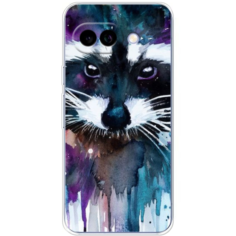 Чохол BoxFace Google Pixel 9A Акварельный енот