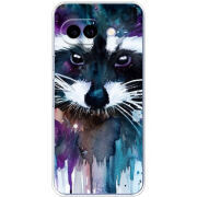 Чохол BoxFace Google Pixel 9A Акварельный енот