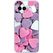 Чохол BoxFace Google Pixel 9A Сердечки