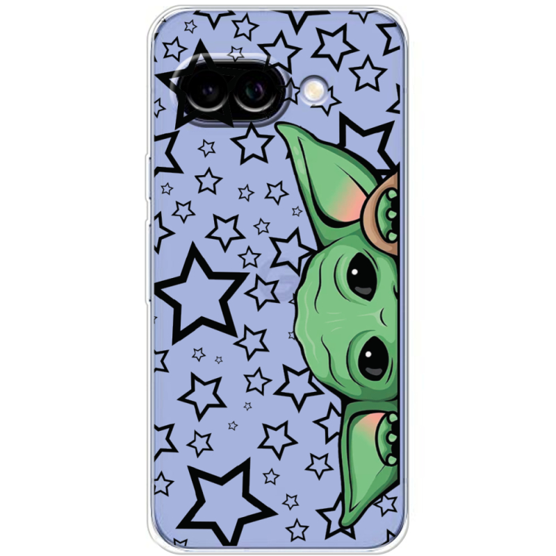 Прозорий чохол BoxFace Google Pixel 9A Baby Yoda