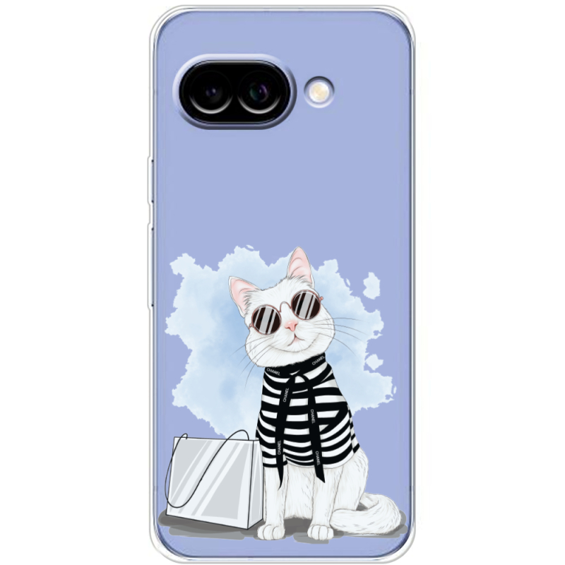 Прозорий чохол BoxFace Google Pixel 9A Cat Style