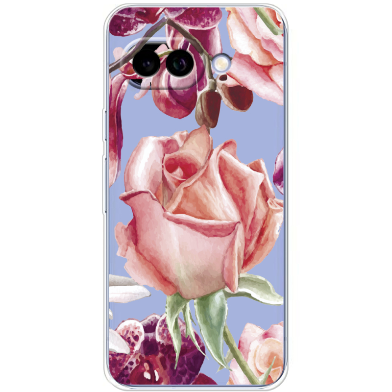 Прозорий чохол BoxFace Google Pixel 9A Rose