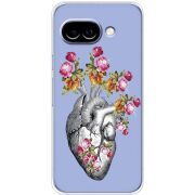 Чохол зі стразами Google Pixel 9A Heart