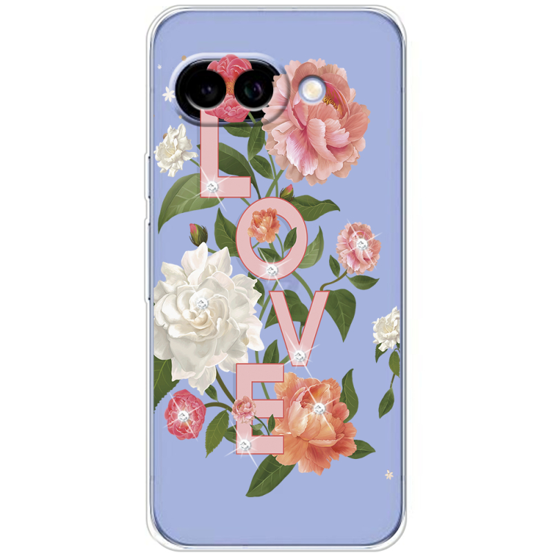 Чохол зі стразами Google Pixel 9A Love