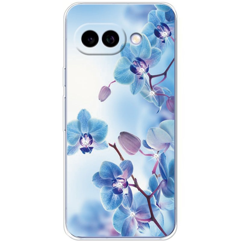 Чохол зі стразами Google Pixel 9A Orchids