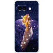 Чохол зі стразами Google Pixel 9A Girl with Umbrella