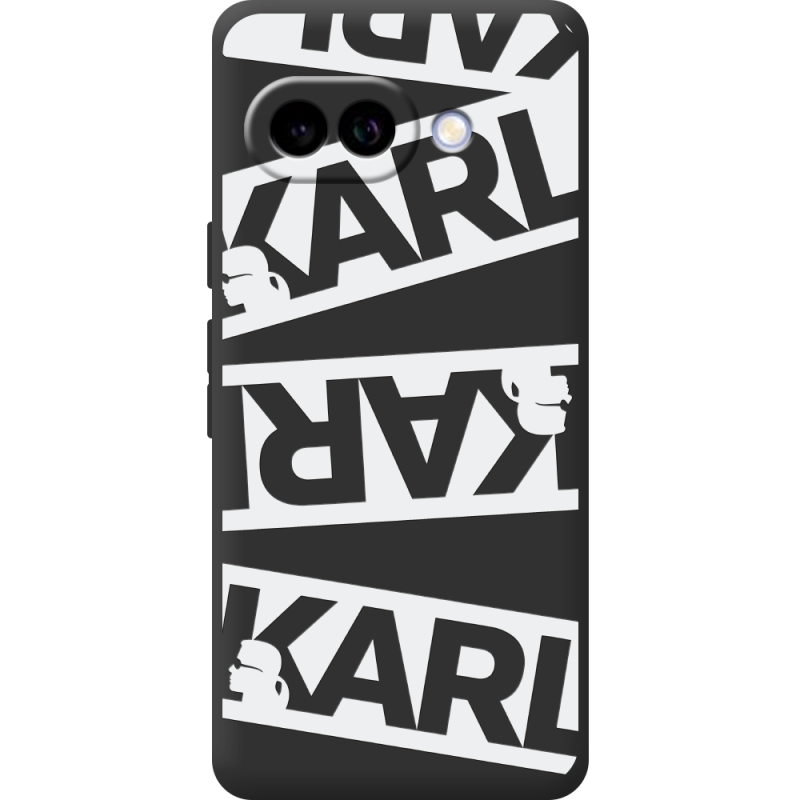 Чорний чохол BoxFace Google Pixel 9A White Karl