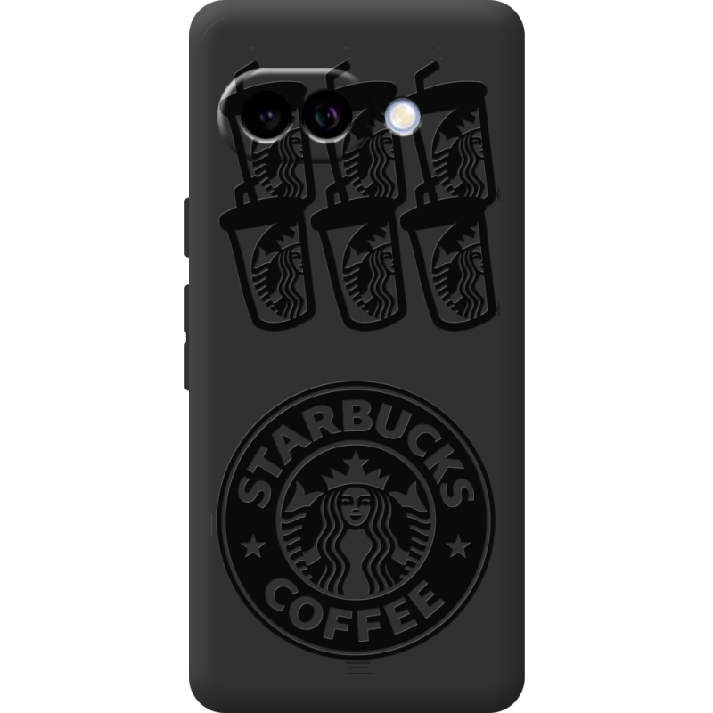 Чорний чохол BoxFace Google Pixel 9A Black Coffee