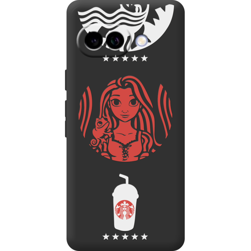 Чорний чохол BoxFace Google Pixel 9A RedWhite Coffee