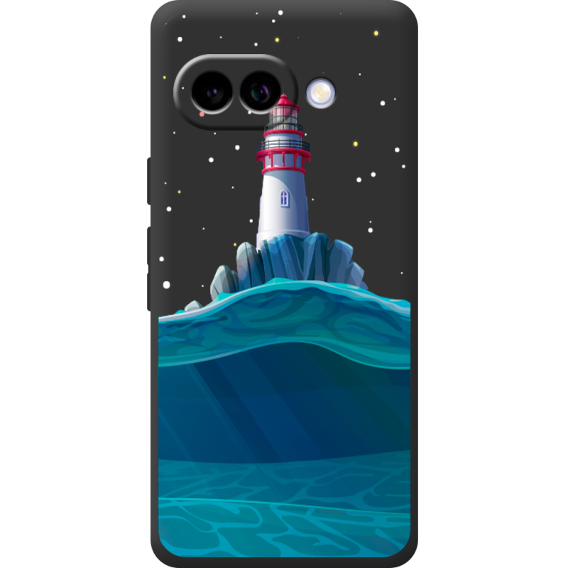 Чорний чохол BoxFace Google Pixel 9A Lighthouse