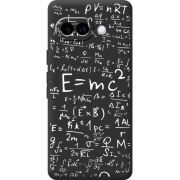 Чорний чохол BoxFace Google Pixel 9A E=mc2