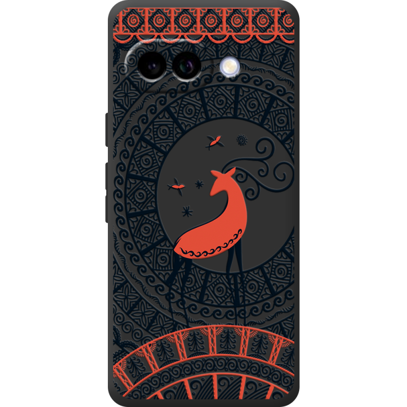 Чорний чохол BoxFace Google Pixel 9A Ornament