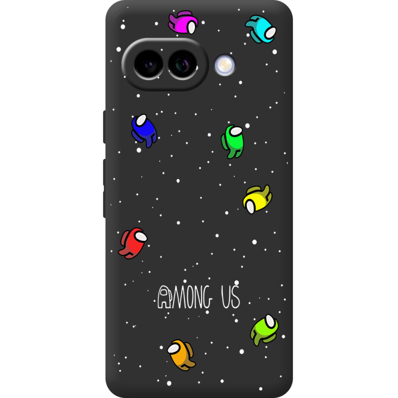 Чорний чохол BoxFace Google Pixel 9A Among Us Invisible