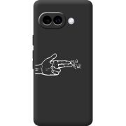 Чорний чохол BoxFace Google Pixel 9A Pew Pew