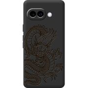 Чорний чохол BoxFace Google Pixel 9A Chinese Dragon