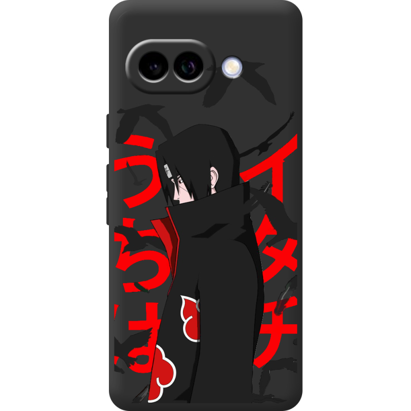 Чорний чохол BoxFace Google Pixel 9A Учиха Итачи