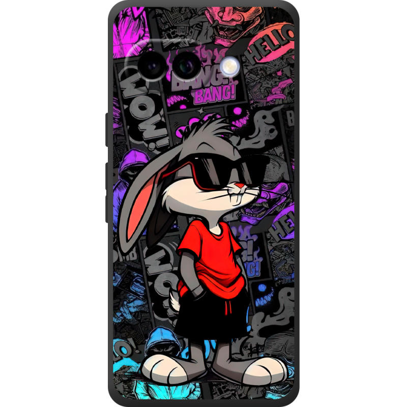 Чорний чохол BoxFace Google Pixel 9A Малий вухань