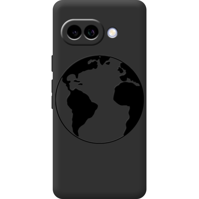 Чорний чохол BoxFace Google Pixel 9A Earth