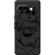 Чорний чохол BoxFace Google Pixel 9A Bear King
