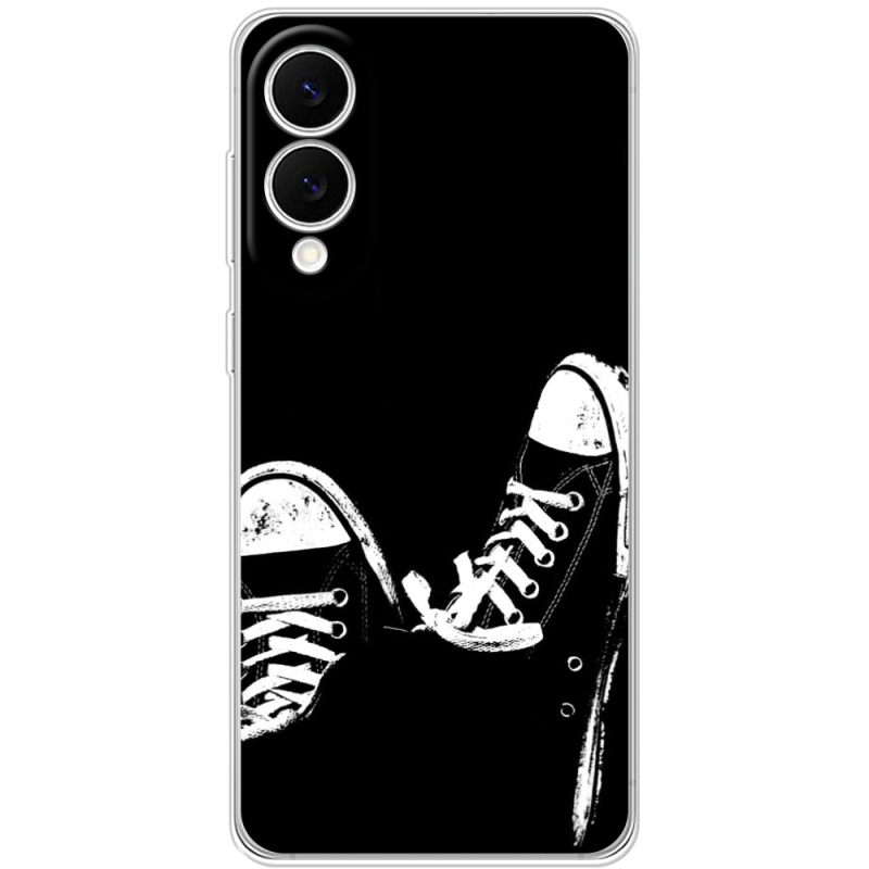 Чохол BoxFace Samsung Galaxy S25 Edge Black Sneakers