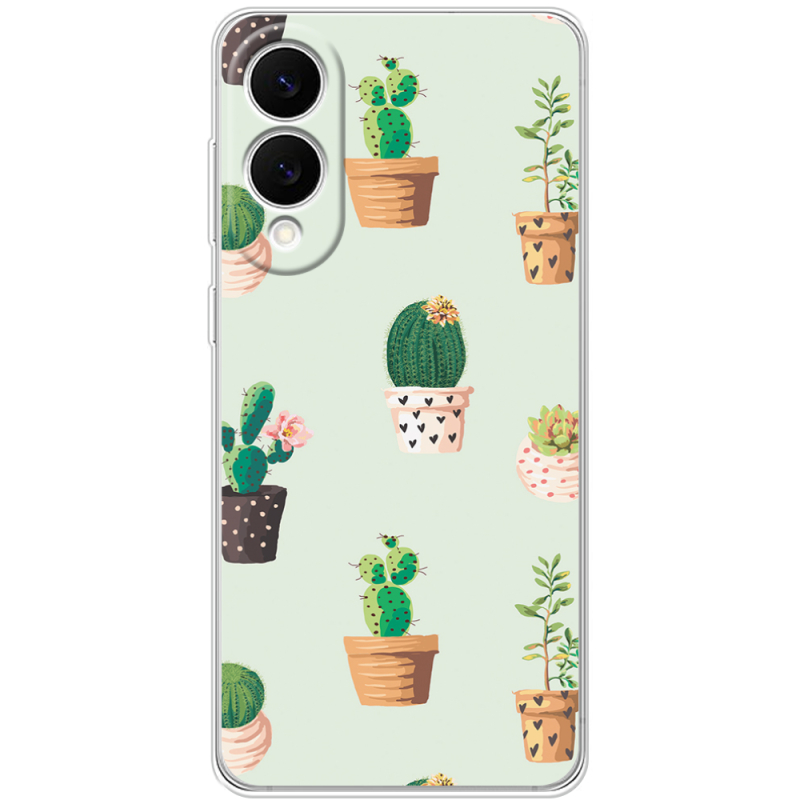 Чохол BoxFace Samsung Galaxy S25 Edge L-green Cacti