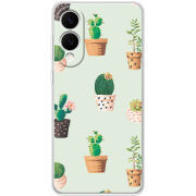 Чохол BoxFace Samsung Galaxy S25 Edge L-green Cacti