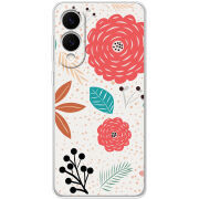 Чохол BoxFace Samsung Galaxy S25 Edge Line Flowers
